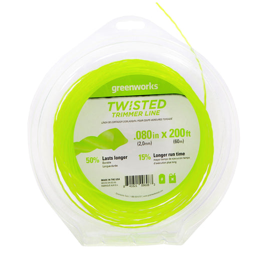 0.080" Ultra Twisted String Trimer Line (200-Feet)